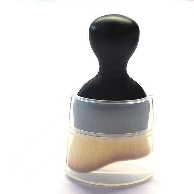 Soft-bristle air vent cleaning brush with protective cover