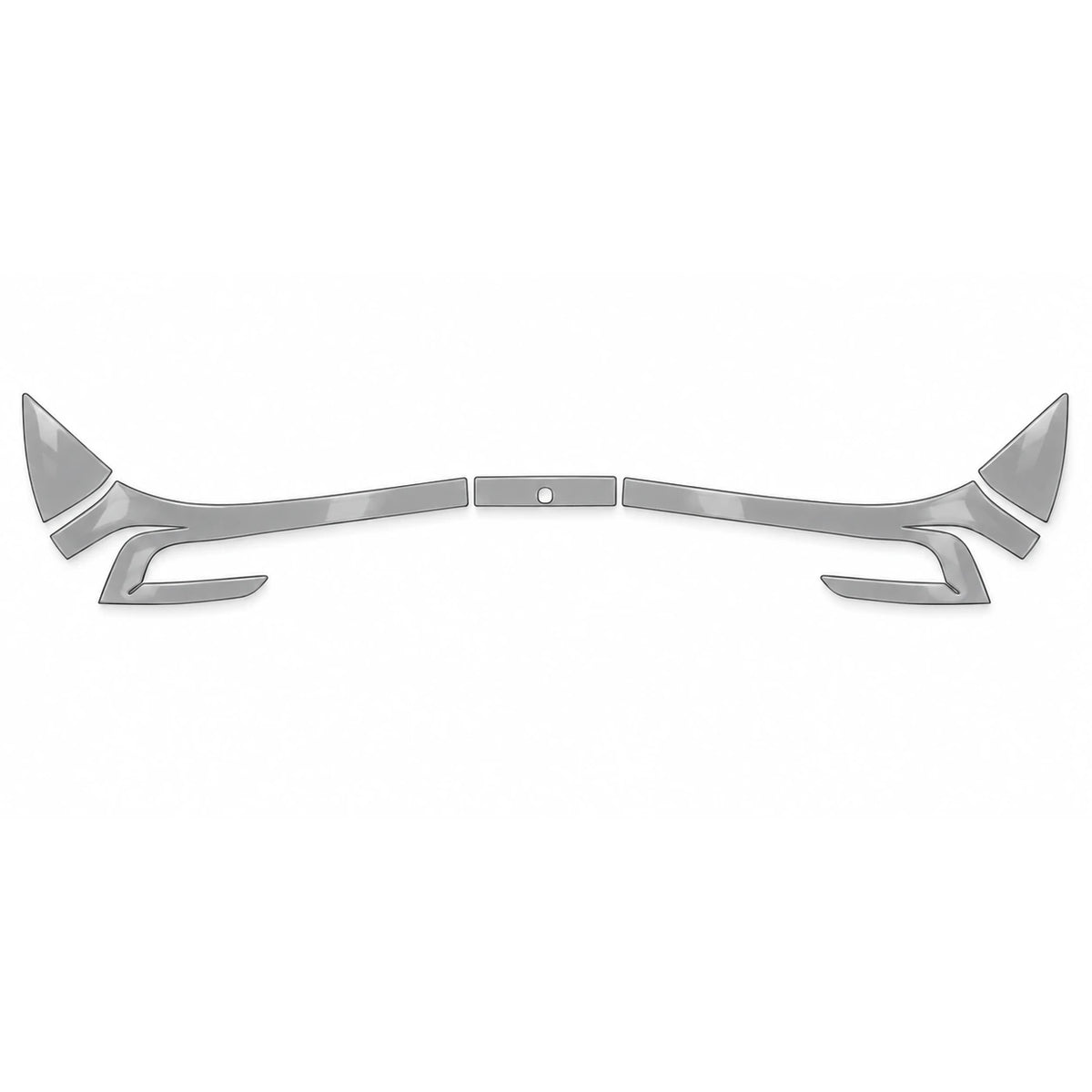 Photochromic precut rear light protection films for 2026 Tesla Model Y Juniper on white.