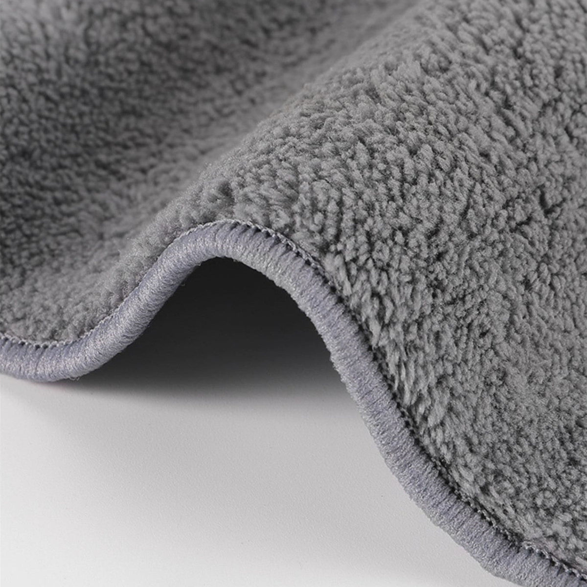 Premium Dual-Sided Car Cleaning Towel | Suede & Coral Velvet | 30×30cm | 3 Colors