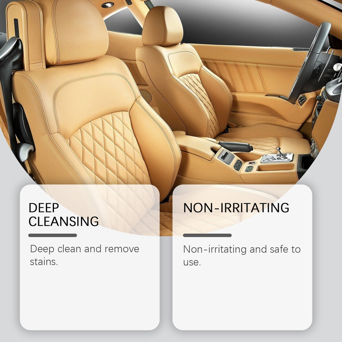 300 ml car interior cleaner and stain remover bottle