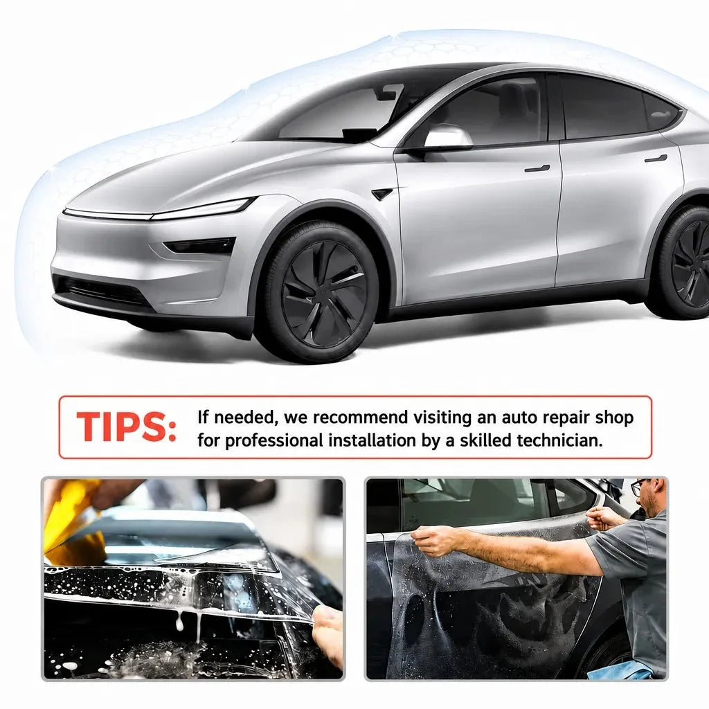 TPU Full Car Paint Protection Film (PPF) for Tesla Model 3 & Y