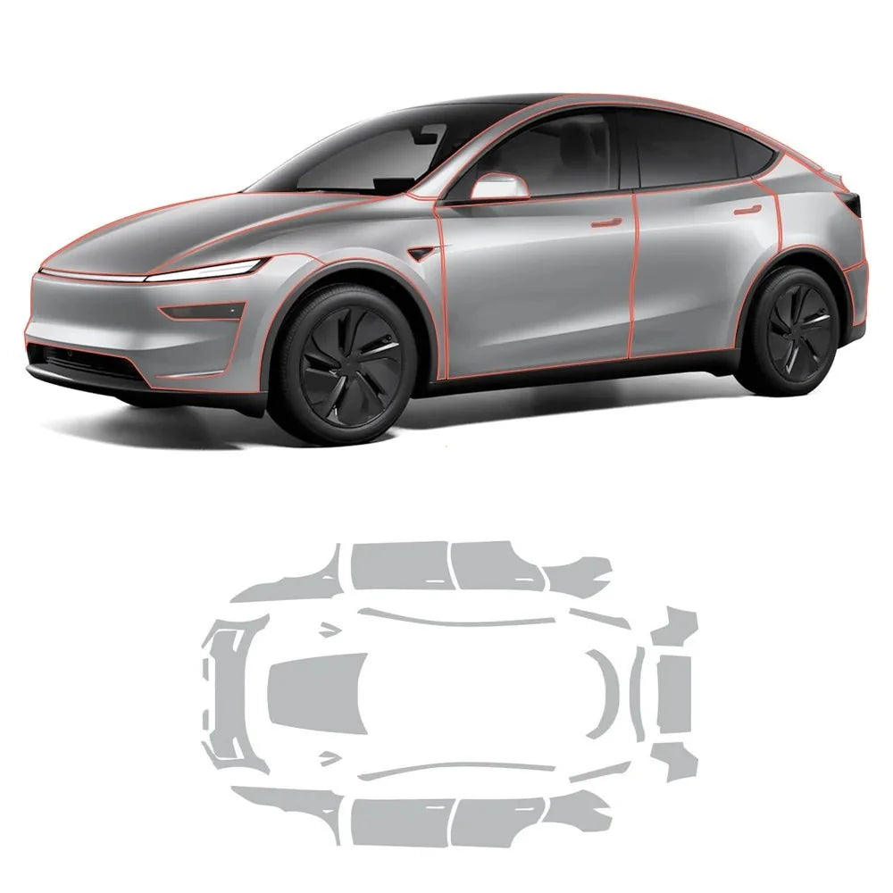 TPU Full Car Paint Protection Film (PPF) for Tesla Model 3 & Y