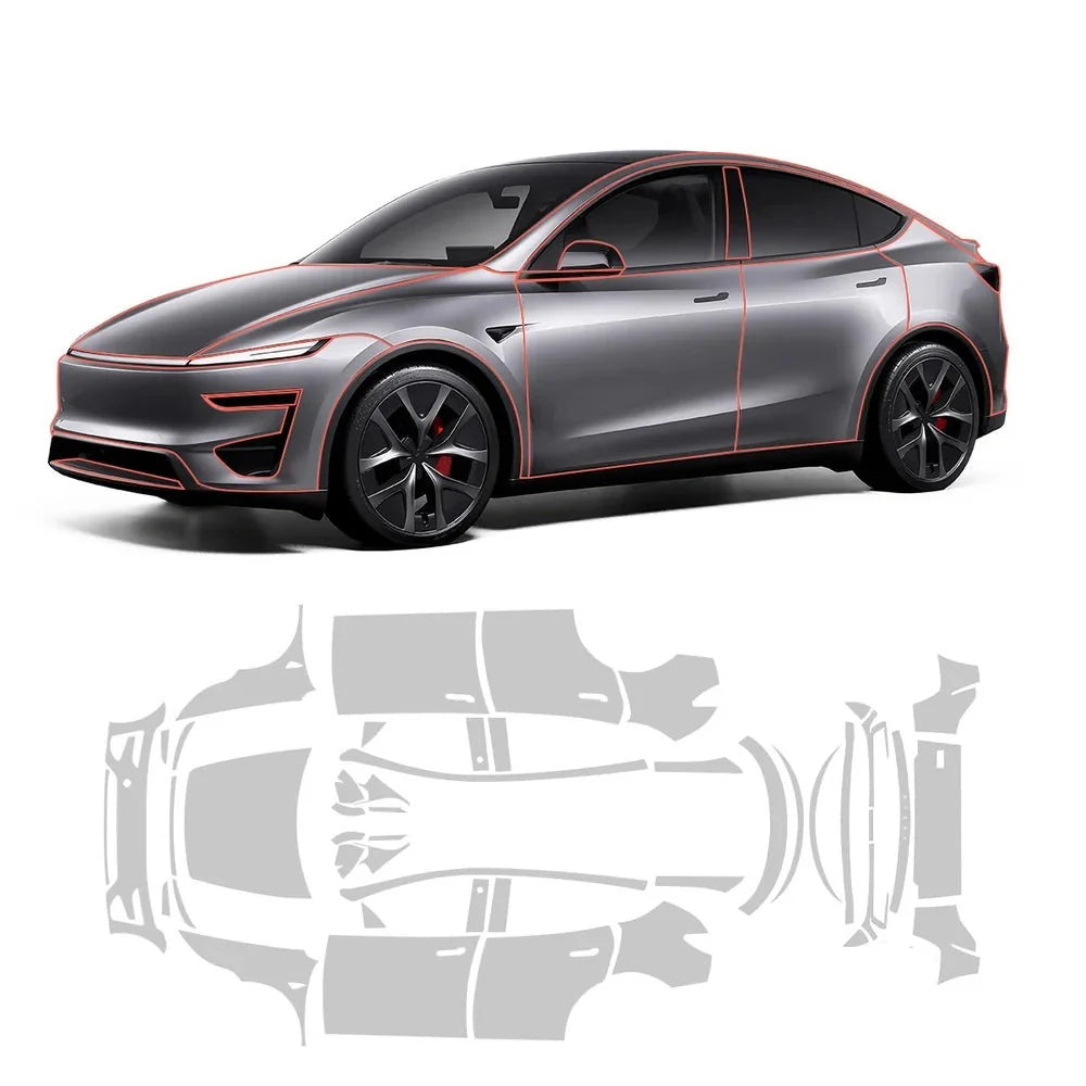 TPU Full Car Paint Protection Film (PPF) for Tesla Model 3 & Y