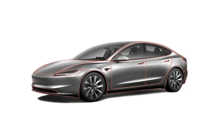 Model 3 Highland vehicle illustration